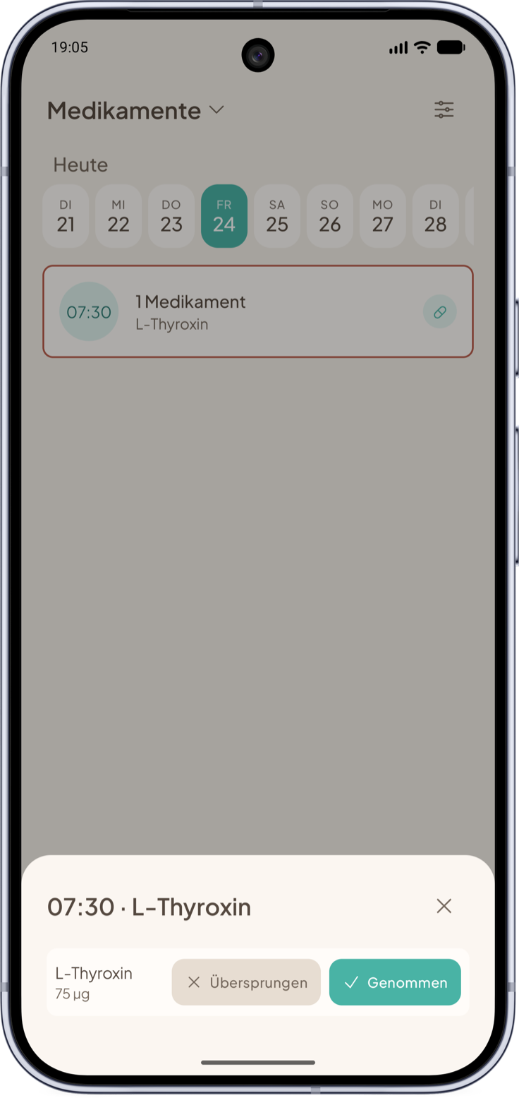 Medikamenten-Erinnerungen