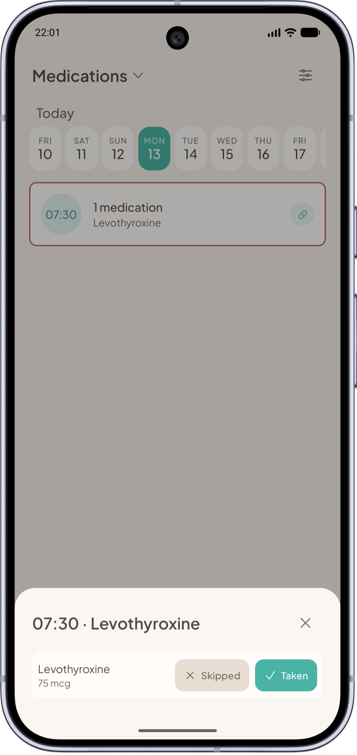 Medication reminders
