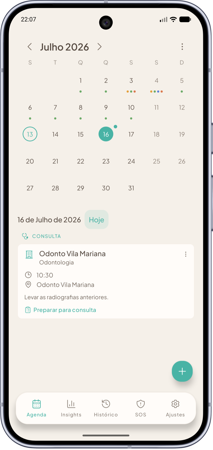 Preparação para consulta